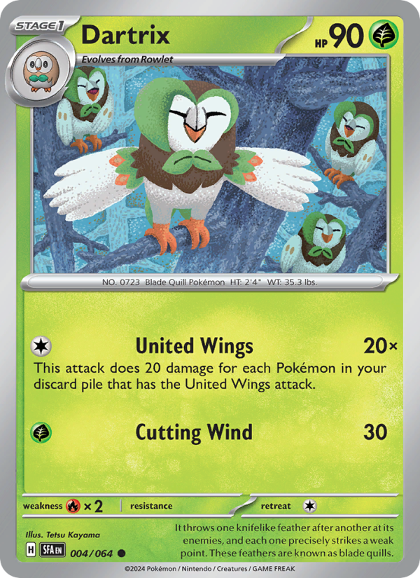 Dartrix - Pokémon TCG Card