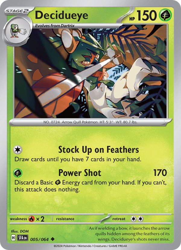 Decidueye - Pokémon TCG Card