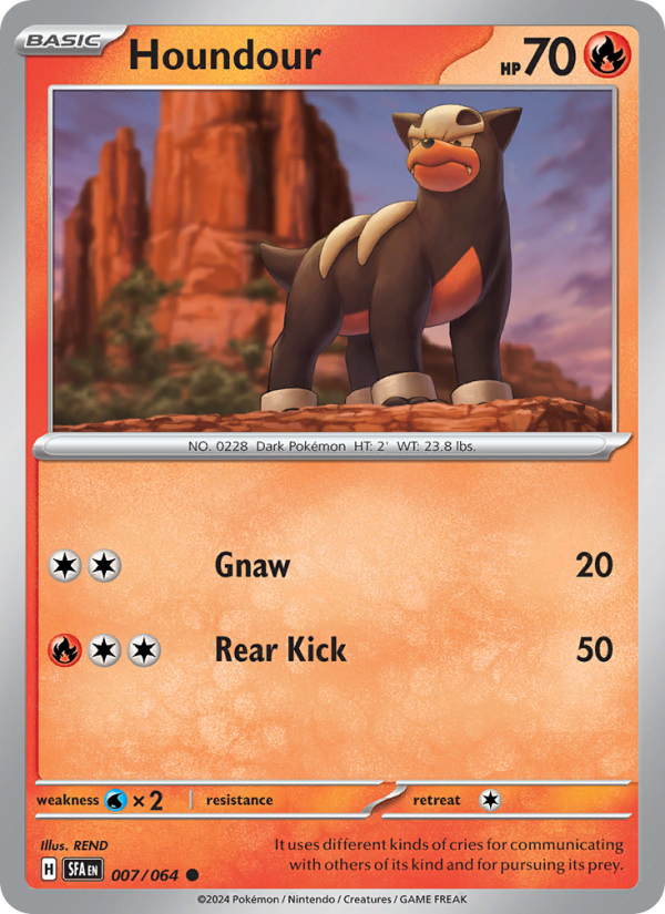 Houndour - Pokémon TCG Card