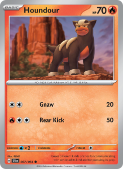 Houndour - pokemon TCG Card