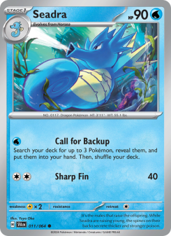 Seadra - pokemon TCG Card