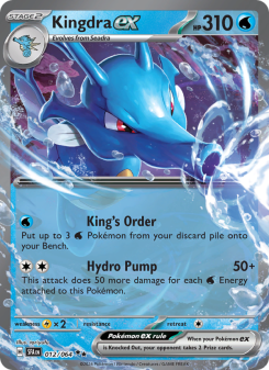 Kingdra ex - pokemon TCG Card