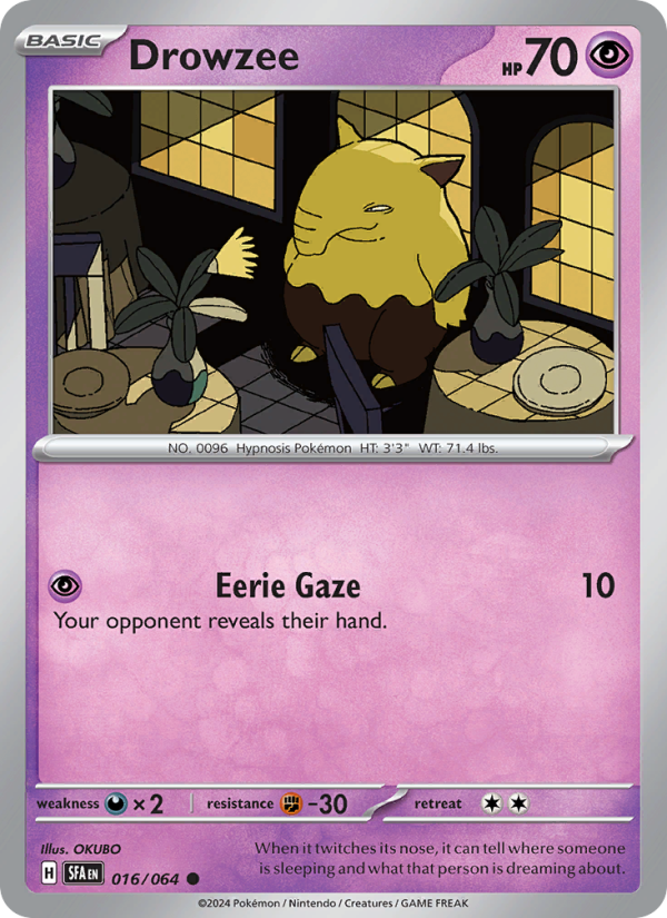 Drowzee - Pokémon TCG Card