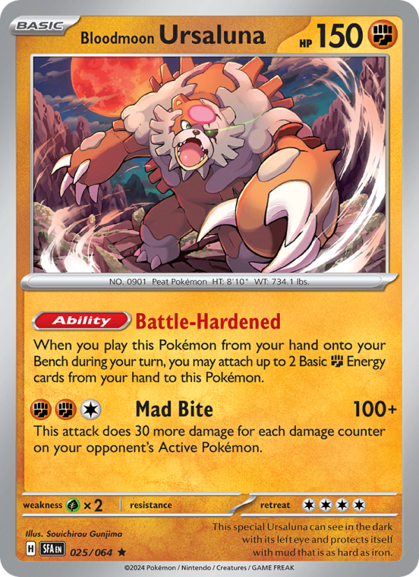 Bloodmoon Ursaluna - Pokémon TCG Card