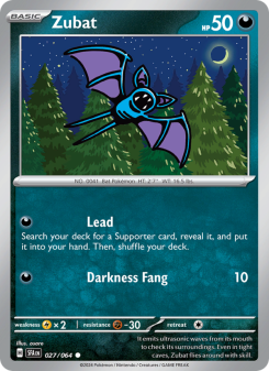 Zubat - pokemon TCG Card