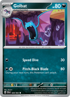 Golbat - pokemon TCG Card