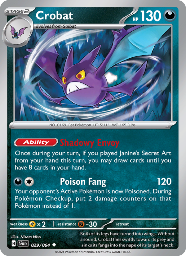 Crobat - Pokémon TCG Card