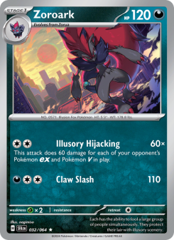 Zoroark - pokemon TCG Card