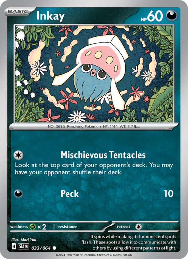 Inkay - Pokémon TCG Card