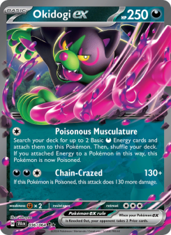 Okidogi ex - pokemon TCG Card
