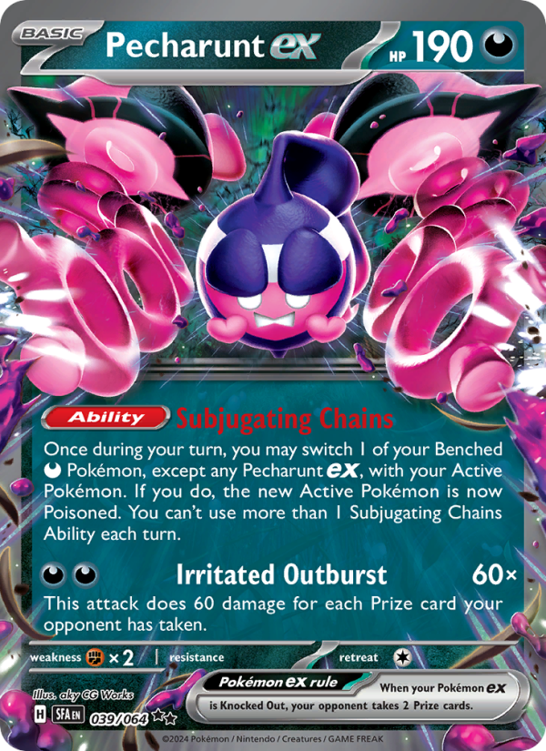 Pecharunt ex - Pokémon TCG Card