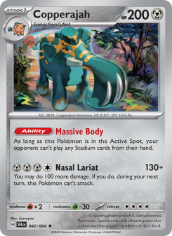 Copperajah - pokemon TCG Card