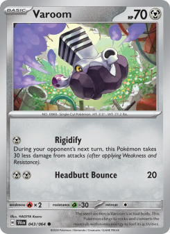 Varoom - pokemon TCG Card