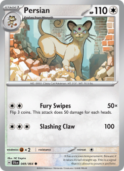 Persian - pokemon TCG Card