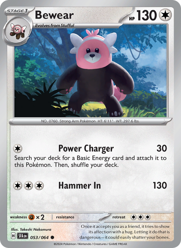 Bewear - Pokémon TCG Card