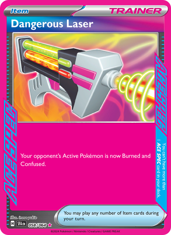 Dangerous Laser - Pokémon TCG Card