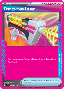 Dangerous Laser - pokemon TCG Card