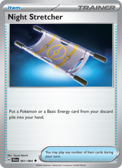 Night Stretcher - pokemon TCG Card