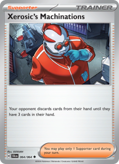 Xerosic's Machinations - pokemon TCG Card