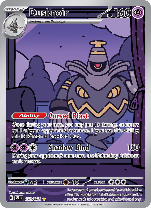 Dusknoir - Pokémon TCG Card
