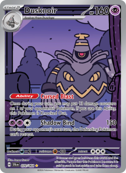 Dusknoir - pokemon TCG Card