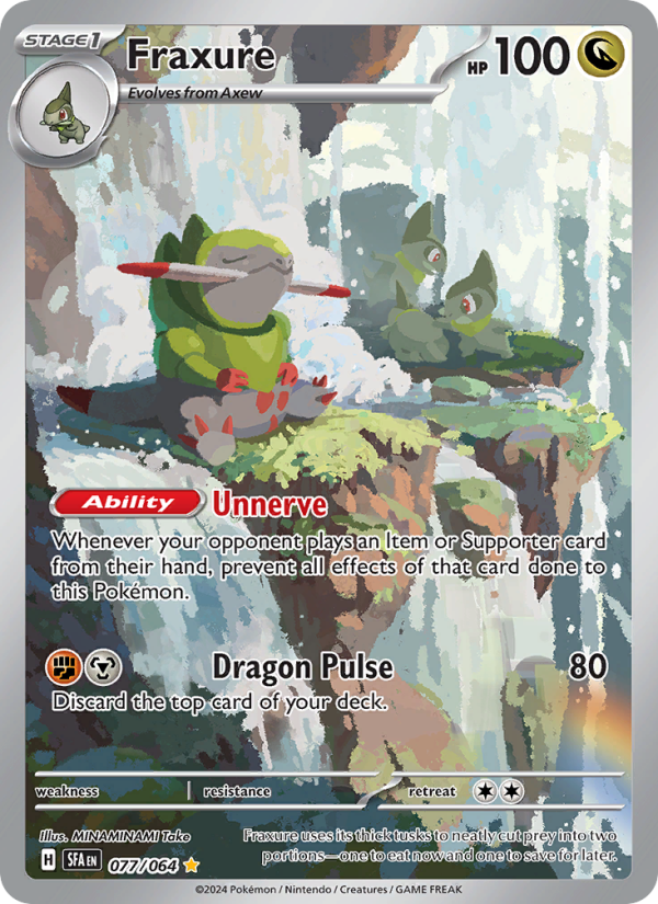 Fraxure - Pokémon TCG Card