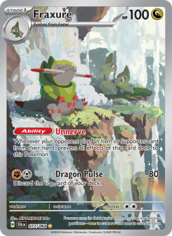 Fraxure - pokemon TCG Card