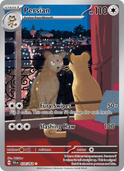 Persian - pokemon TCG Card