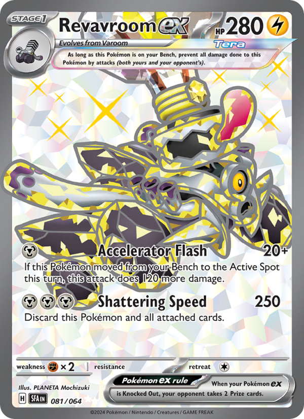 Revavroom ex - Pokémon TCG Card