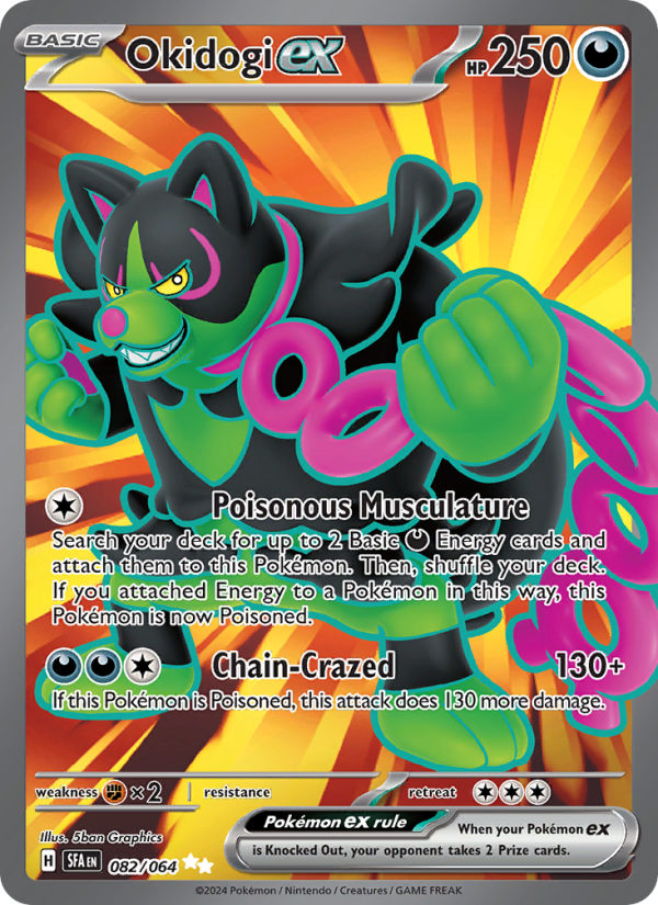 Okidogi ex - Pokémon TCG Card