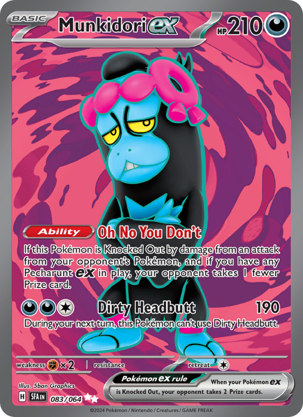 Munkidori ex - Pokémon TCG Card