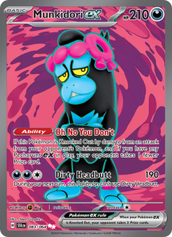 Munkidori ex - pokemon TCG Card