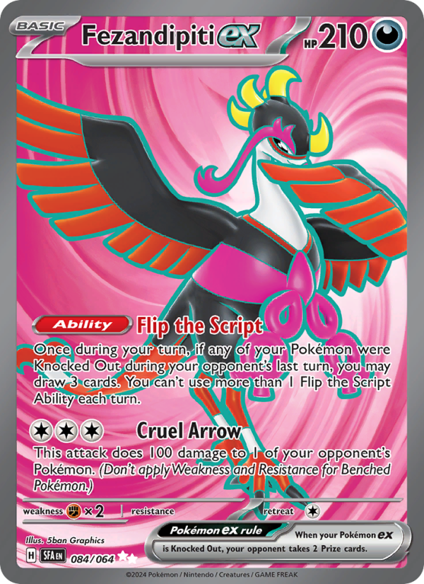 Fezandipiti ex - Pokémon TCG Card