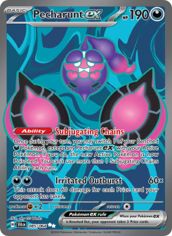 Pecharunt ex - pokemon TCG Card
