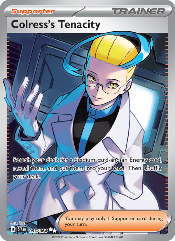 Colress's Tenacity - Pokémon TCG Card