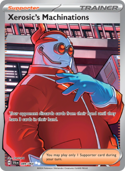 Xerosic's Machinations - pokemon TCG Card
