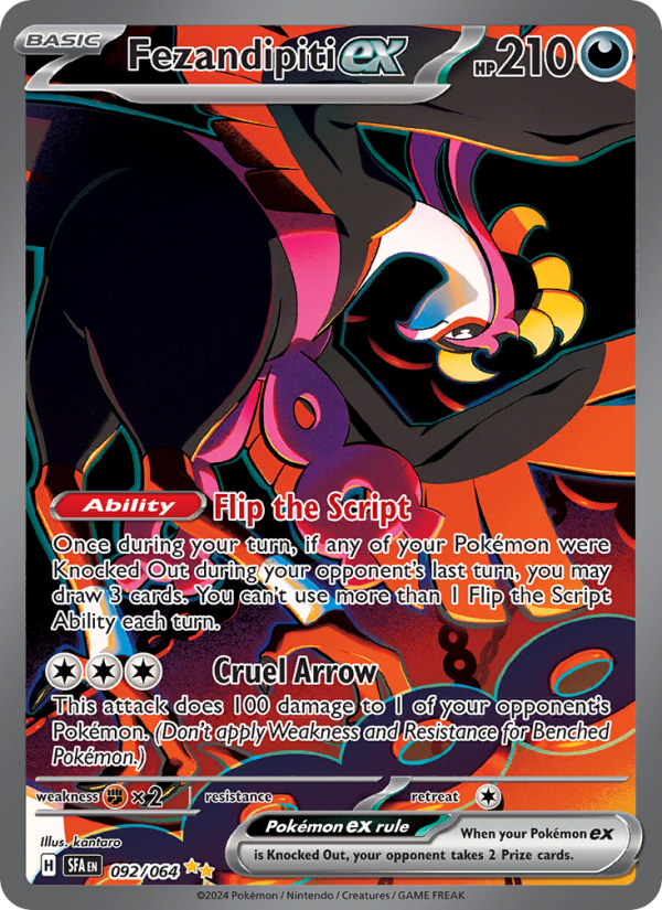 Fezandipiti ex - Pokémon TCG Card