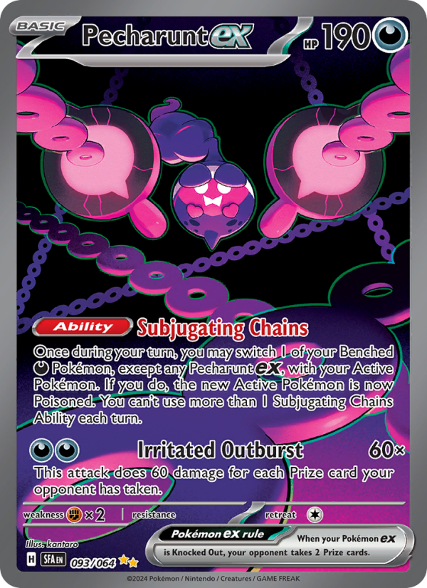 Pecharunt ex - Pokémon TCG Card