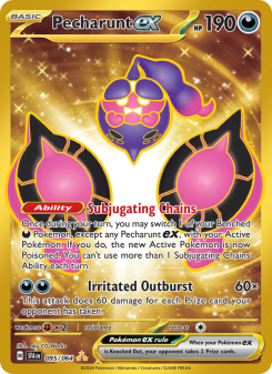 Pecharunt ex - pokemon TCG Card