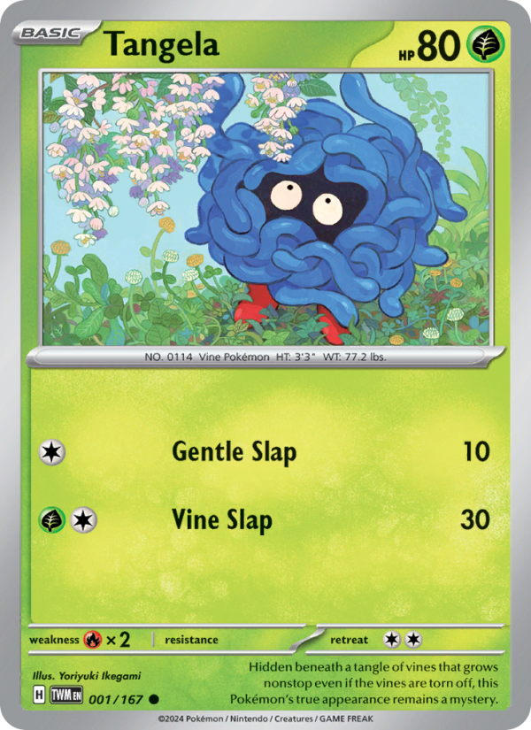 Tangela - Pokémon TCG Card
