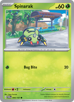 Spinarak - pokemon TCG Card