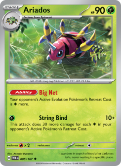 Ariados - pokemon TCG Card
