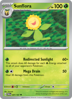 Sunflora - pokemon TCG Card