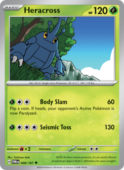 Heracross - pokemon TCG Card