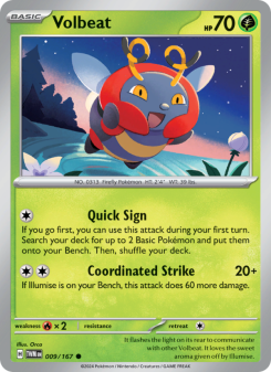 Volbeat - pokemon TCG Card