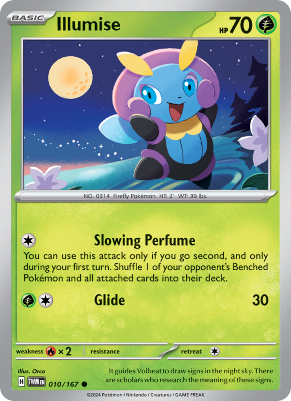 Illumise - Pokémon TCG Card