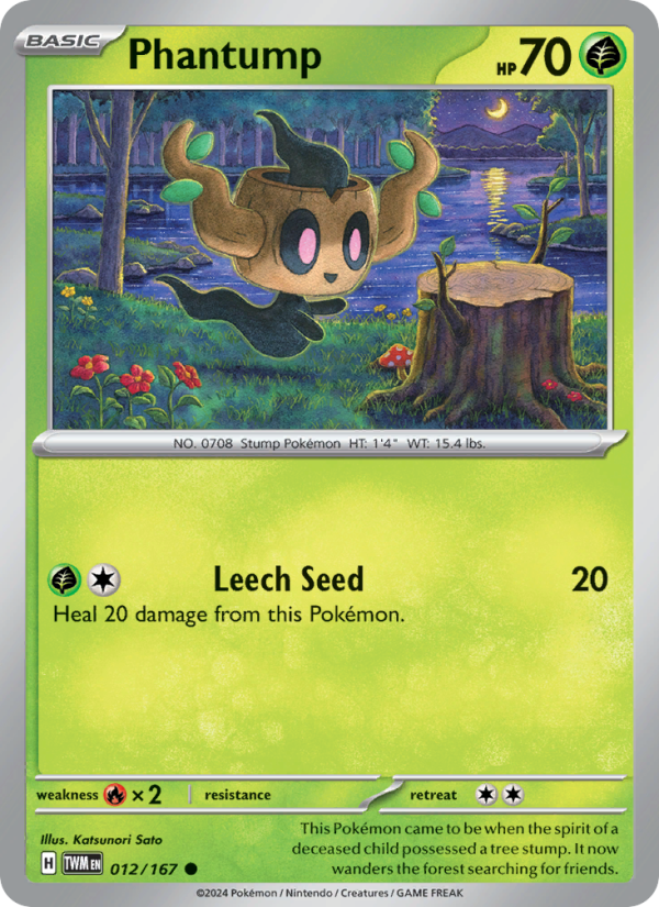 Phantump - Pokémon TCG Card
