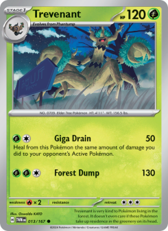 Trevenant - pokemon TCG Card