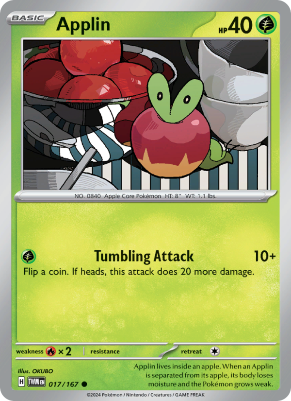 Applin - Pokémon TCG Card