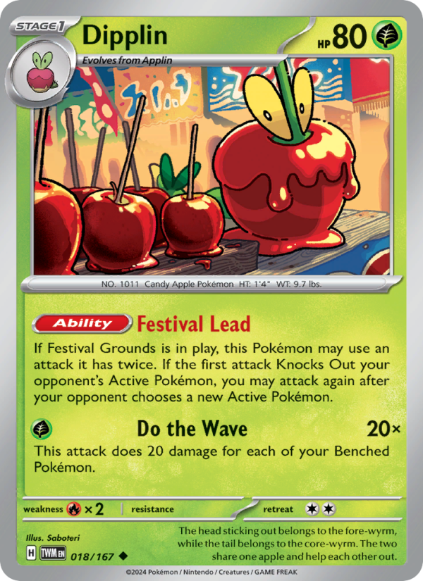 Dipplin - Pokémon TCG Card